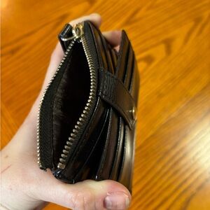 Sleek Black Leather women’s Wallet